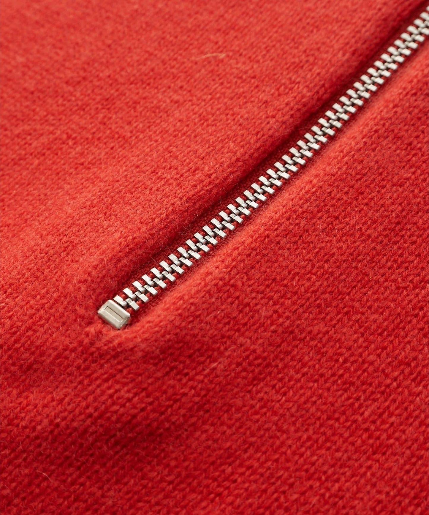 W/Ca 拉鍊針織套頭衫