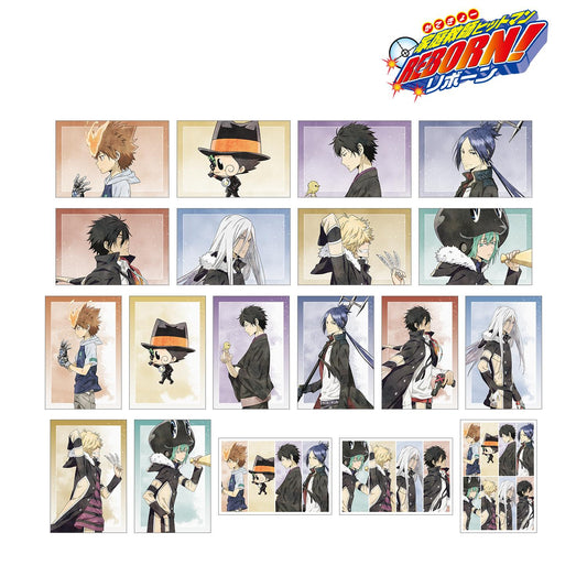 《家庭教師HITMAN REBORN!》全新繪製 步行ver. 隨機明信片（單位/盒）【全套BOX/19包入】