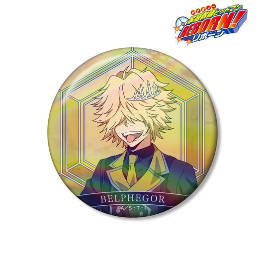 《家庭教師HITMAN REBORN!》_新繪 貝爾菲戈爾（10年後）黑色軍裝款 75mm炫彩徽章