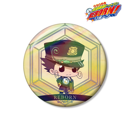 《家庭教師HITMAN REBORN!》全新繪製里包恩黑色軍裝版75mm炫彩徽章
