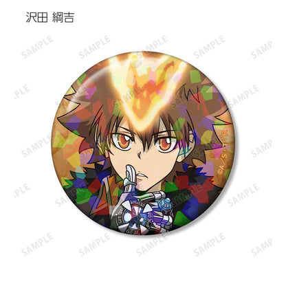《家庭教師HITMAN REBORN!》全新繪製 黑色軍裝版 交易用全息徽章（單位/盒）【全套BOX/10包入】