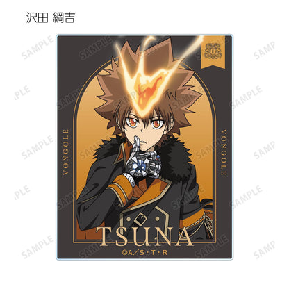 《家庭教師HITMAN REBORN!》全新繪製黑色軍裝版 隨機亞克力卡片（單位/盒）【全套BOX/10包入】