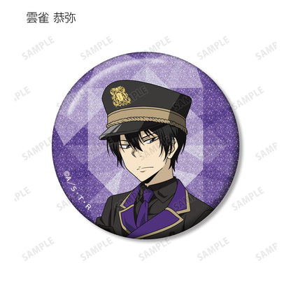 《家庭教師HITMAN REBORN!》全新繪製 黑色軍裝版 亮片徽章 盲盒（單位/盒）【全套BOX/10包入】