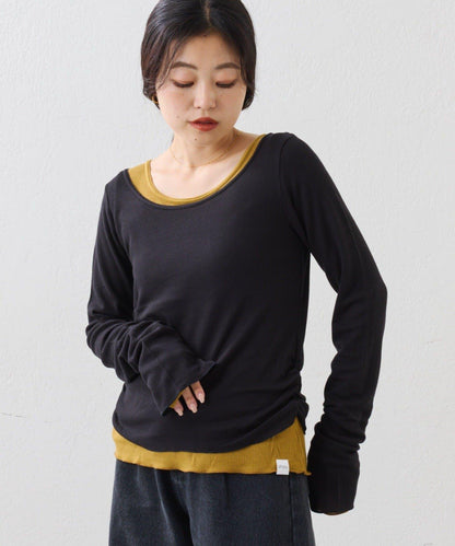 【CIAOPANIC TYPY】疊穿透視上衣（套裝）