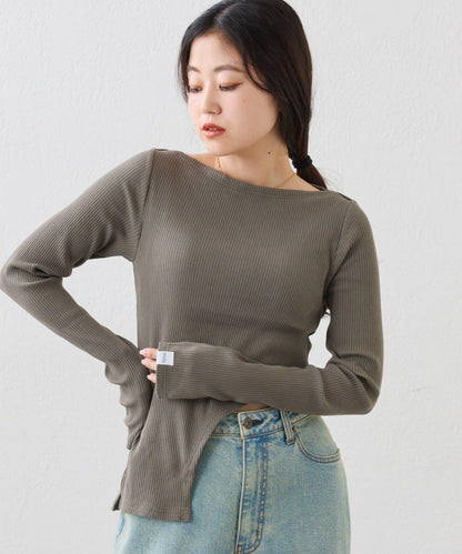 【CIAOPANIC TYPY】露肩鏤空上衣