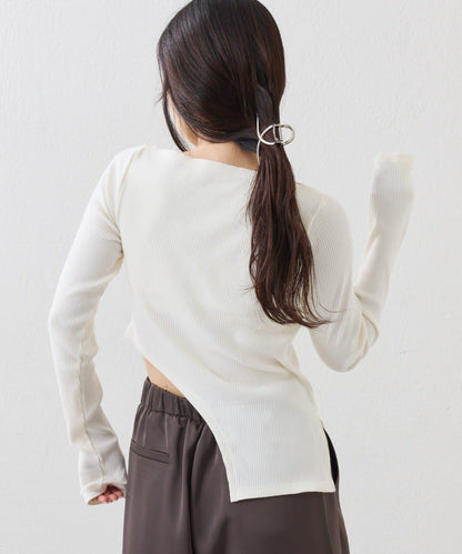 【CIAOPANIC TYPY】露肩鏤空上衣