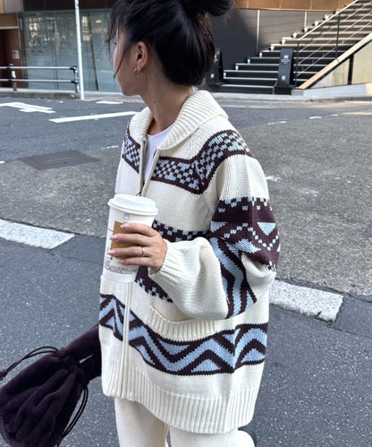 【willow】考究針織拉鍊開衫