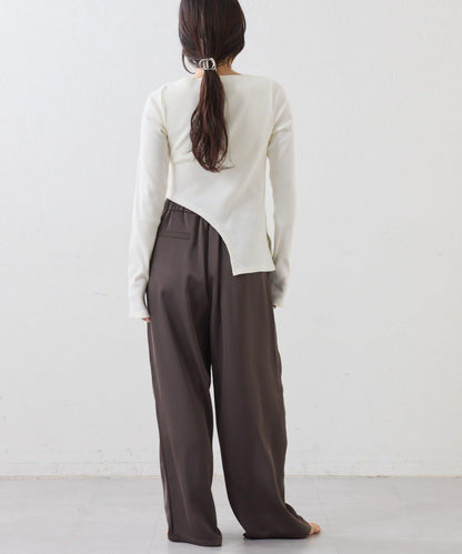 【CIAOPANIC TYPY】露肩鏤空上衣