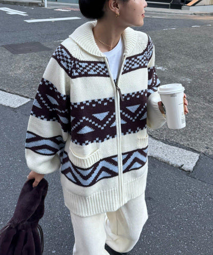 【willow】考究針織拉鍊開衫