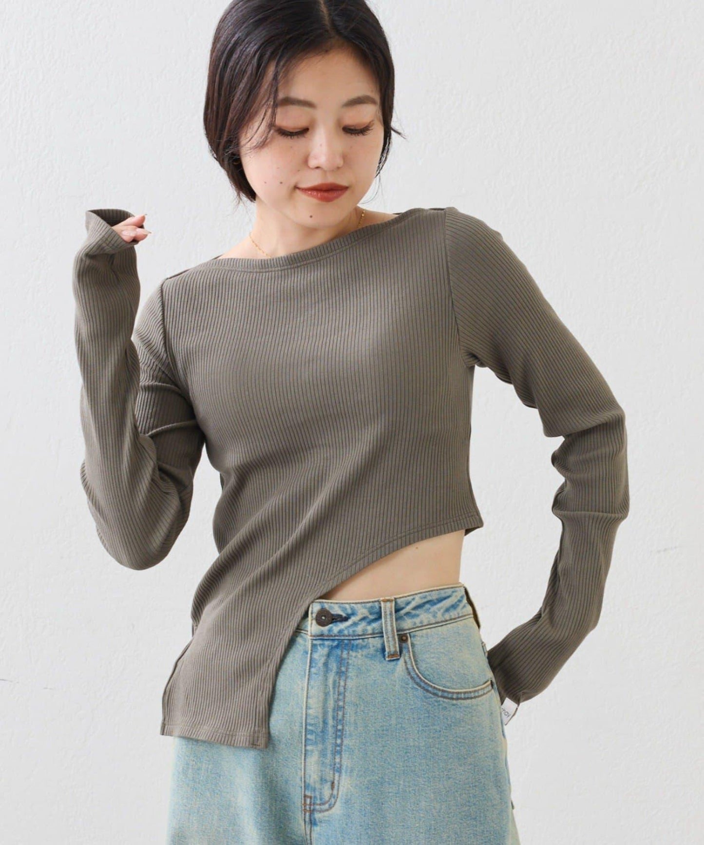 【CIAOPANIC TYPY】露肩鏤空上衣