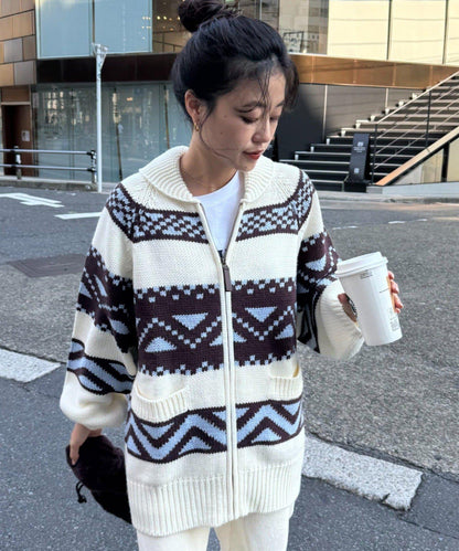 【willow】考究針織拉鍊開衫