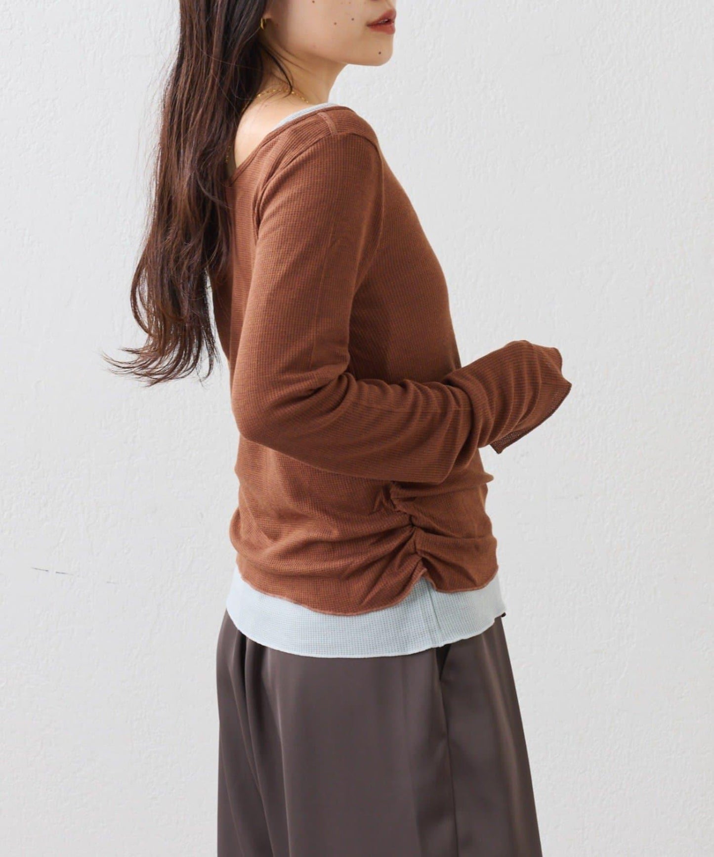 【CIAOPANIC TYPY】疊穿透視上衣（套裝）