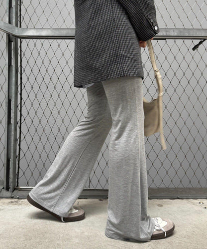 【willow】彈力喇叭褲緊身褲