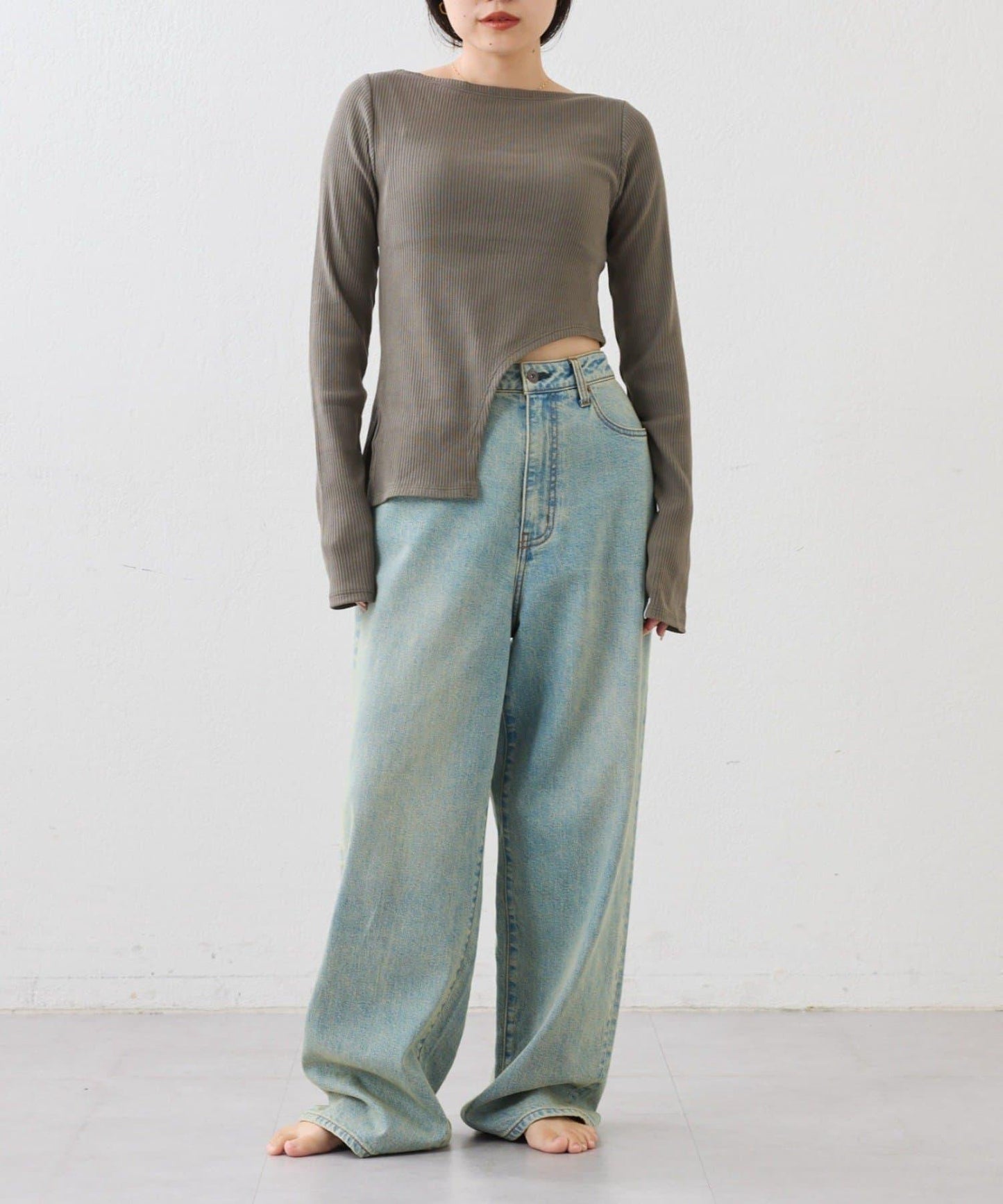 【CIAOPANIC TYPY】露肩鏤空上衣