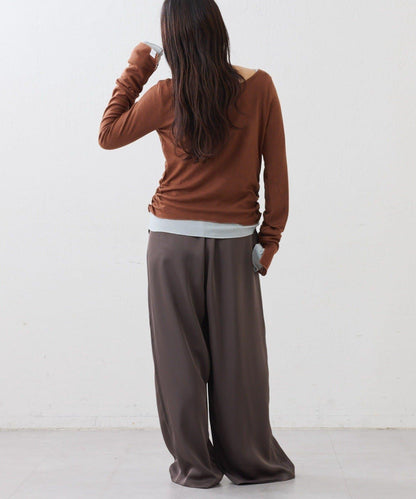 【CIAOPANIC TYPY】疊穿透視上衣（套裝）