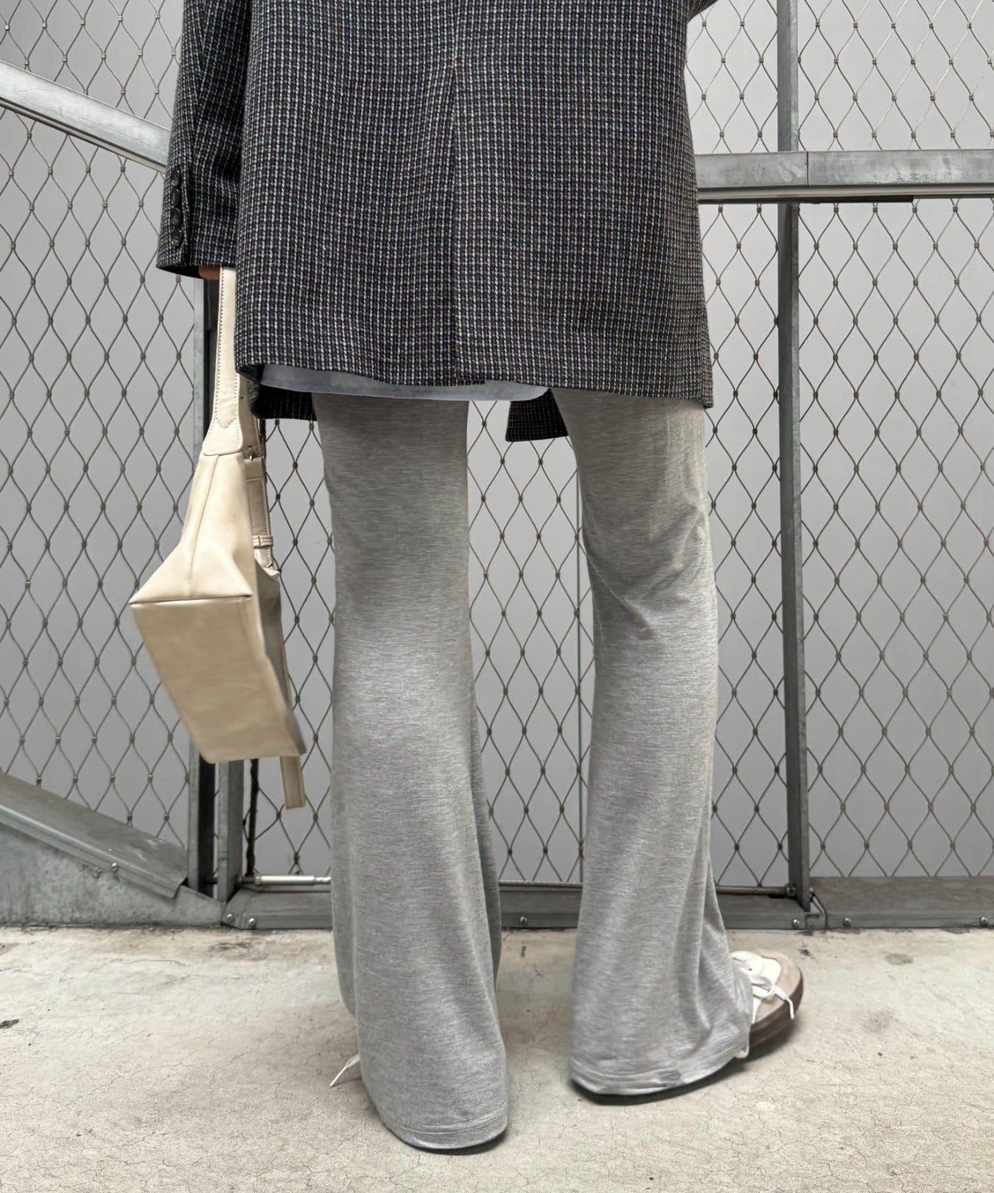 【willow】彈力喇叭褲緊身褲