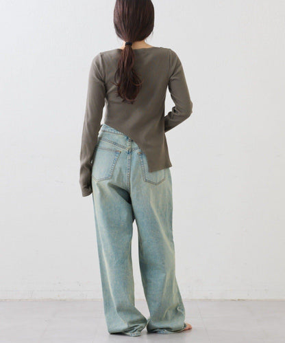 【CIAOPANIC TYPY】露肩鏤空上衣