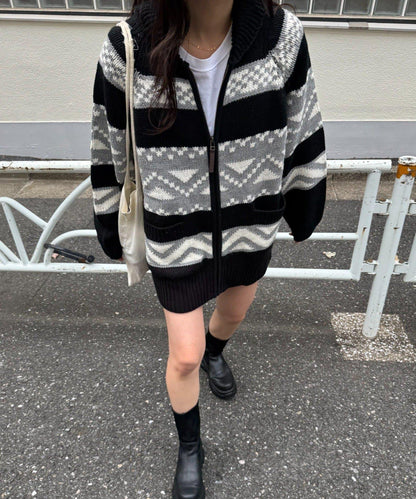 【willow】考究針織拉鍊開衫