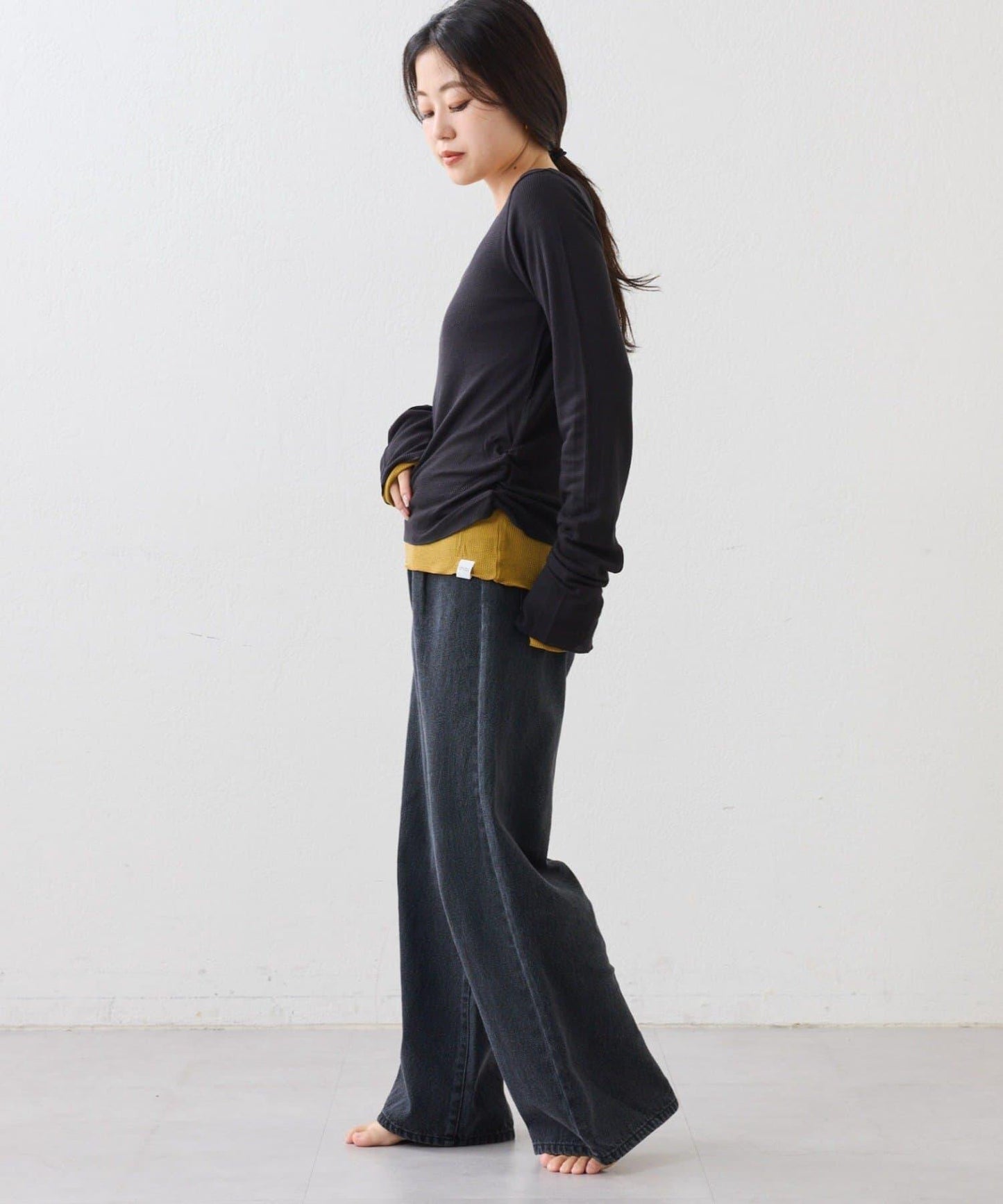 【CIAOPANIC TYPY】疊穿透視上衣（套裝）