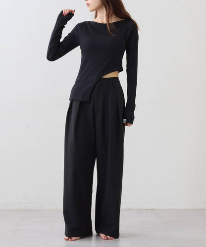 【CIAOPANIC TYPY】露肩鏤空上衣