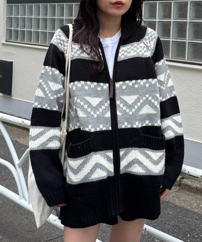 【willow】考究針織拉鍊開衫