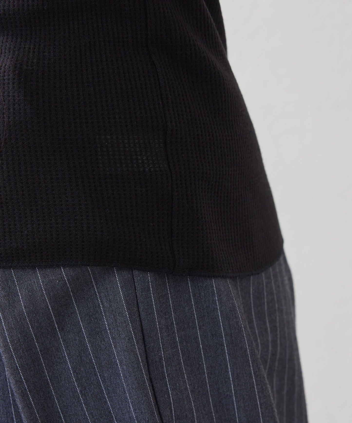 【CIAOPANIC TYPY】帶吊帶透視褶皺剪裁上衣（套裝）