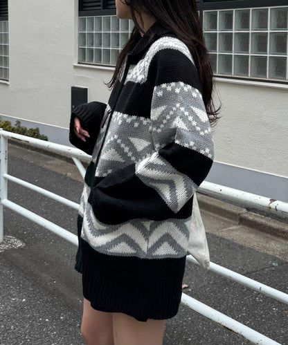 【willow】考究針織拉鍊開衫