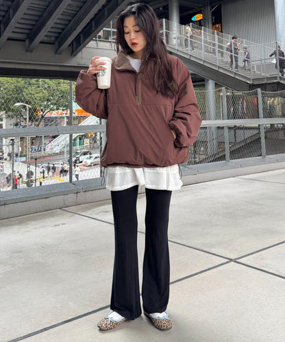 【willow】彈力喇叭褲緊身褲