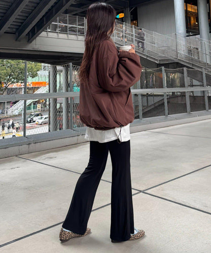 【willow】彈力喇叭褲緊身褲