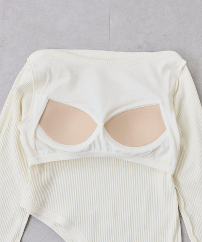 【CIAOPANIC TYPY】露肩鏤空上衣