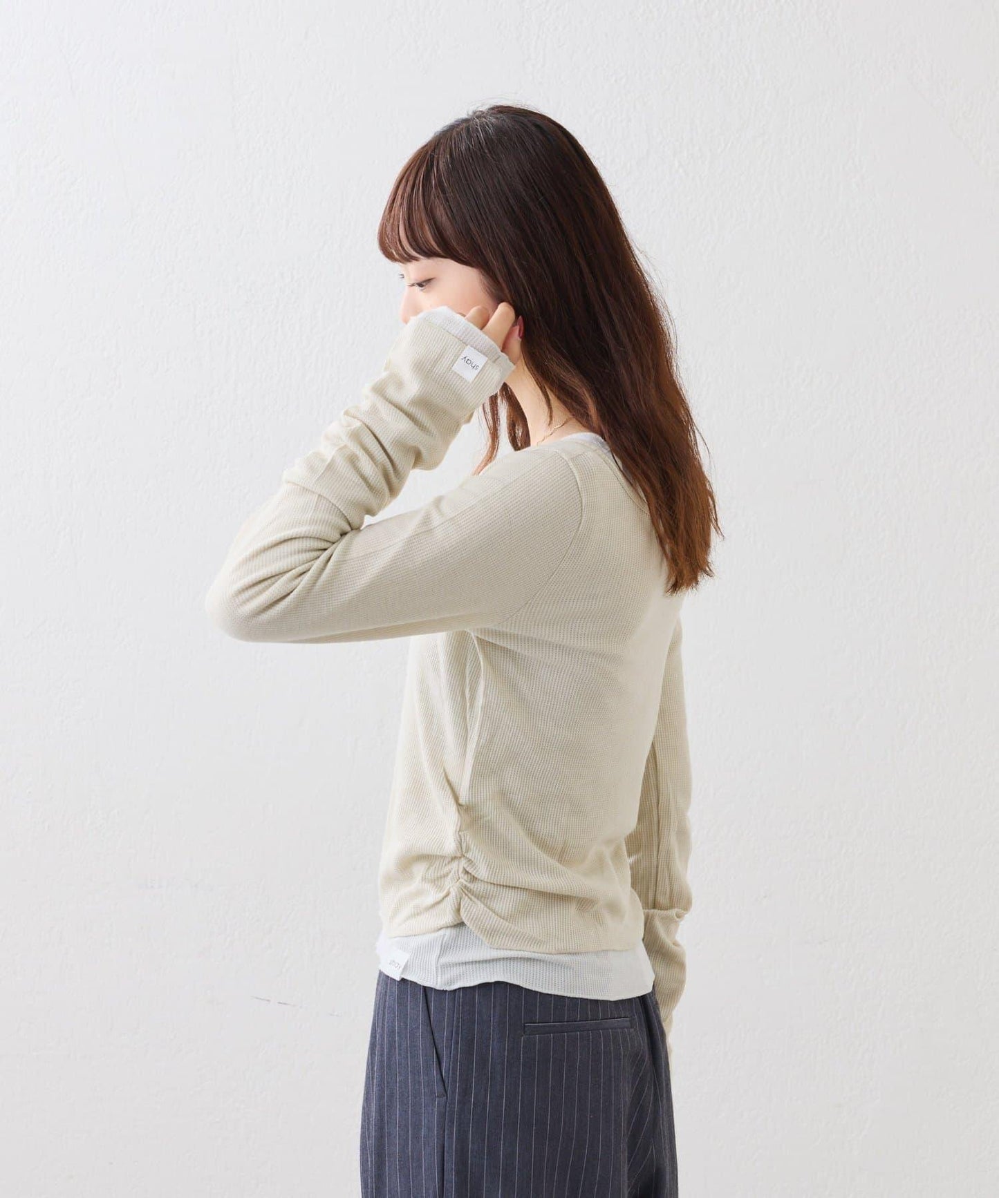 【CIAOPANIC TYPY】疊穿透視上衣（套裝）