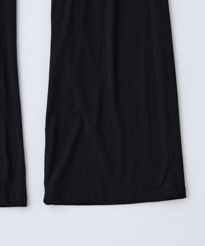 【willow】彈力喇叭褲緊身褲