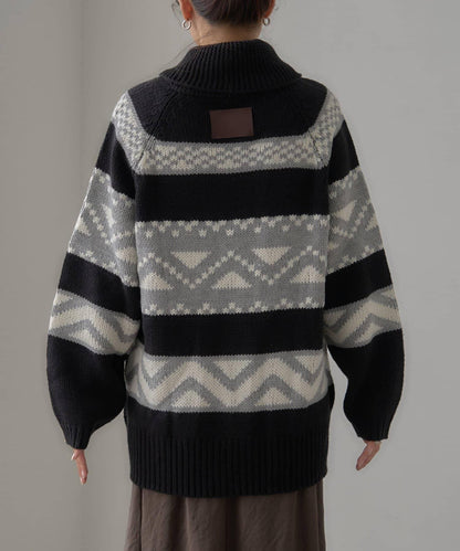 【willow】考究針織拉鍊開衫