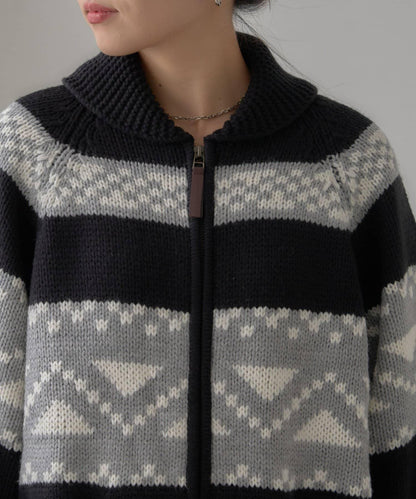 【willow】考究針織拉鍊開衫