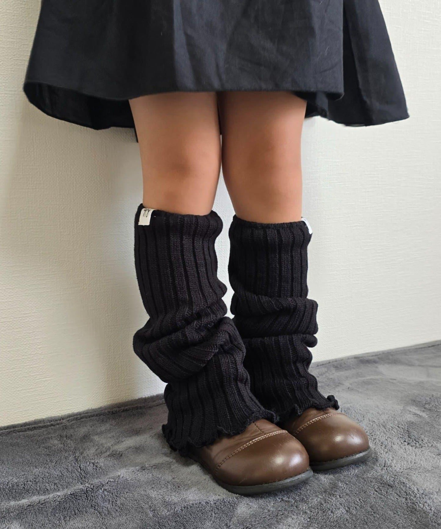 【KIDS】羅紋護腿襪