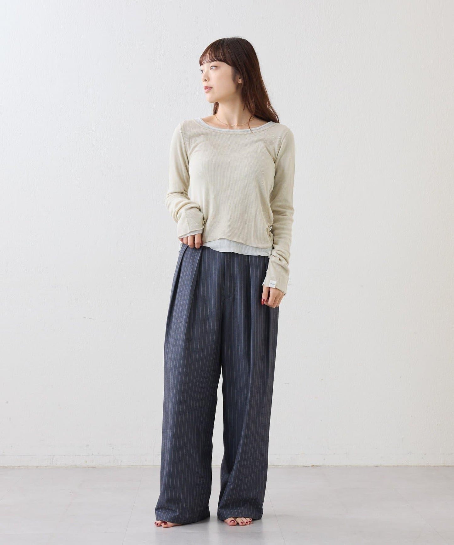 【CIAOPANIC TYPY】疊穿透視上衣（套裝）