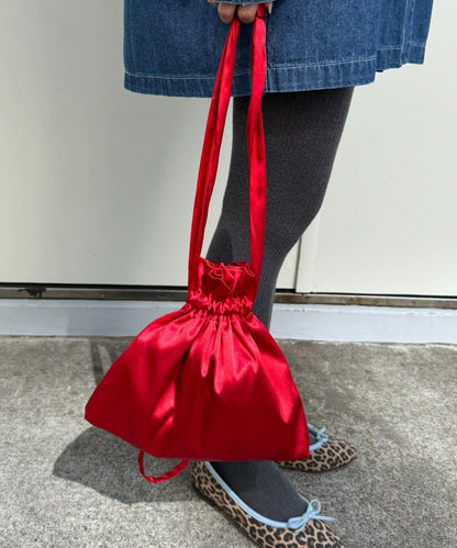 【willow】緞面手提包