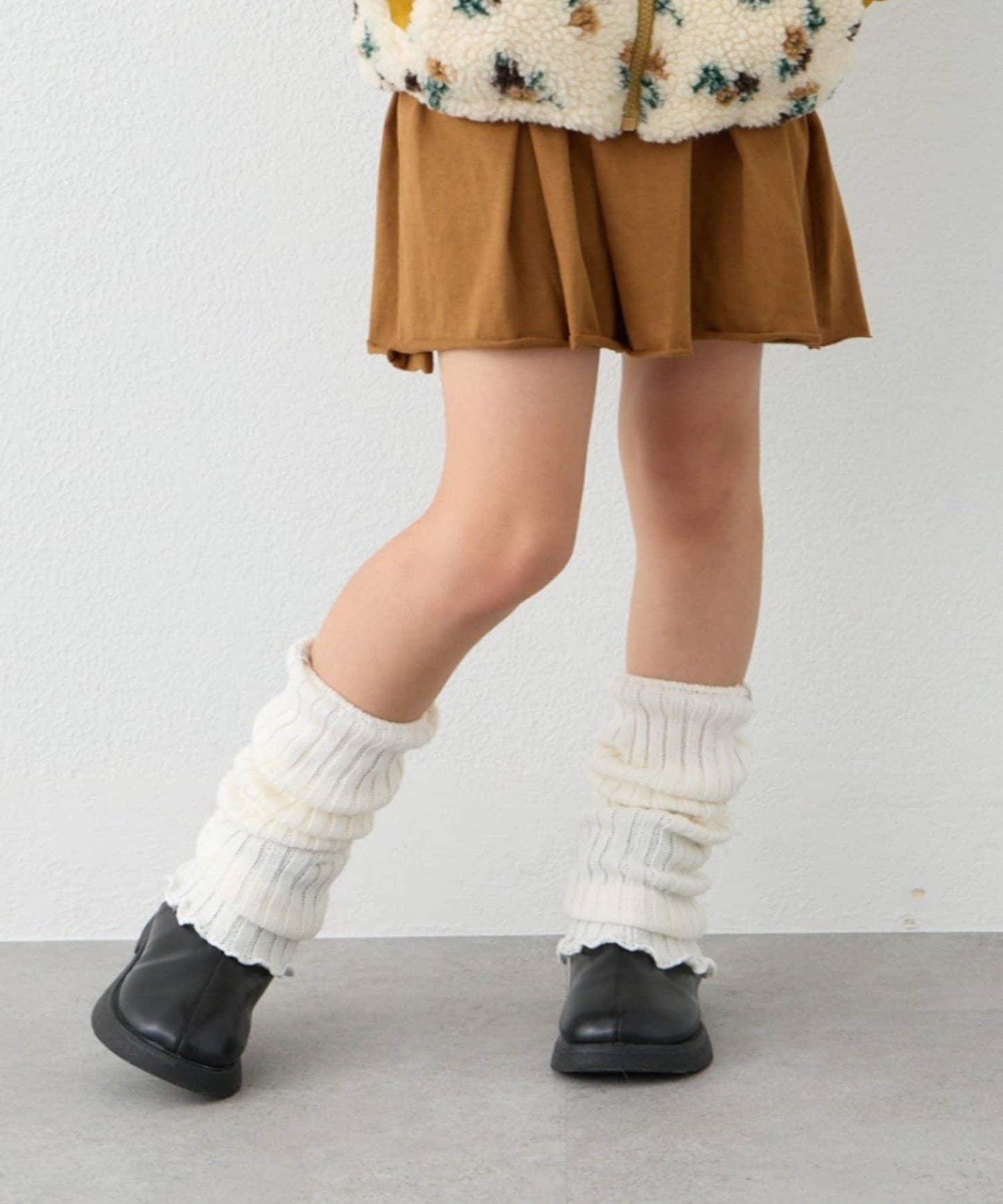 【KIDS】羅紋護腿襪