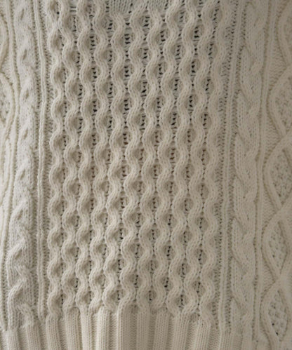 【willow】提花針織背心