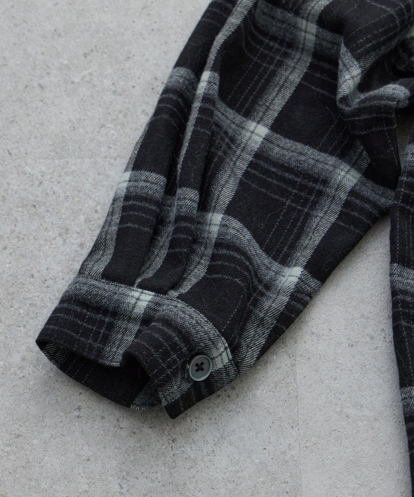 【KIDS】【有青少年尺碼】毛邊微絨格子連帽襯衫