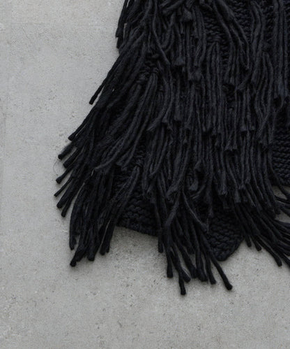 【KIDS】【有青少年尺碼】流蘇針織背心