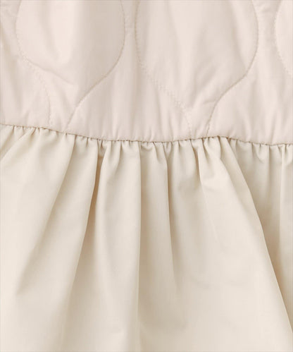 菱格絎縫荷葉邊短外套