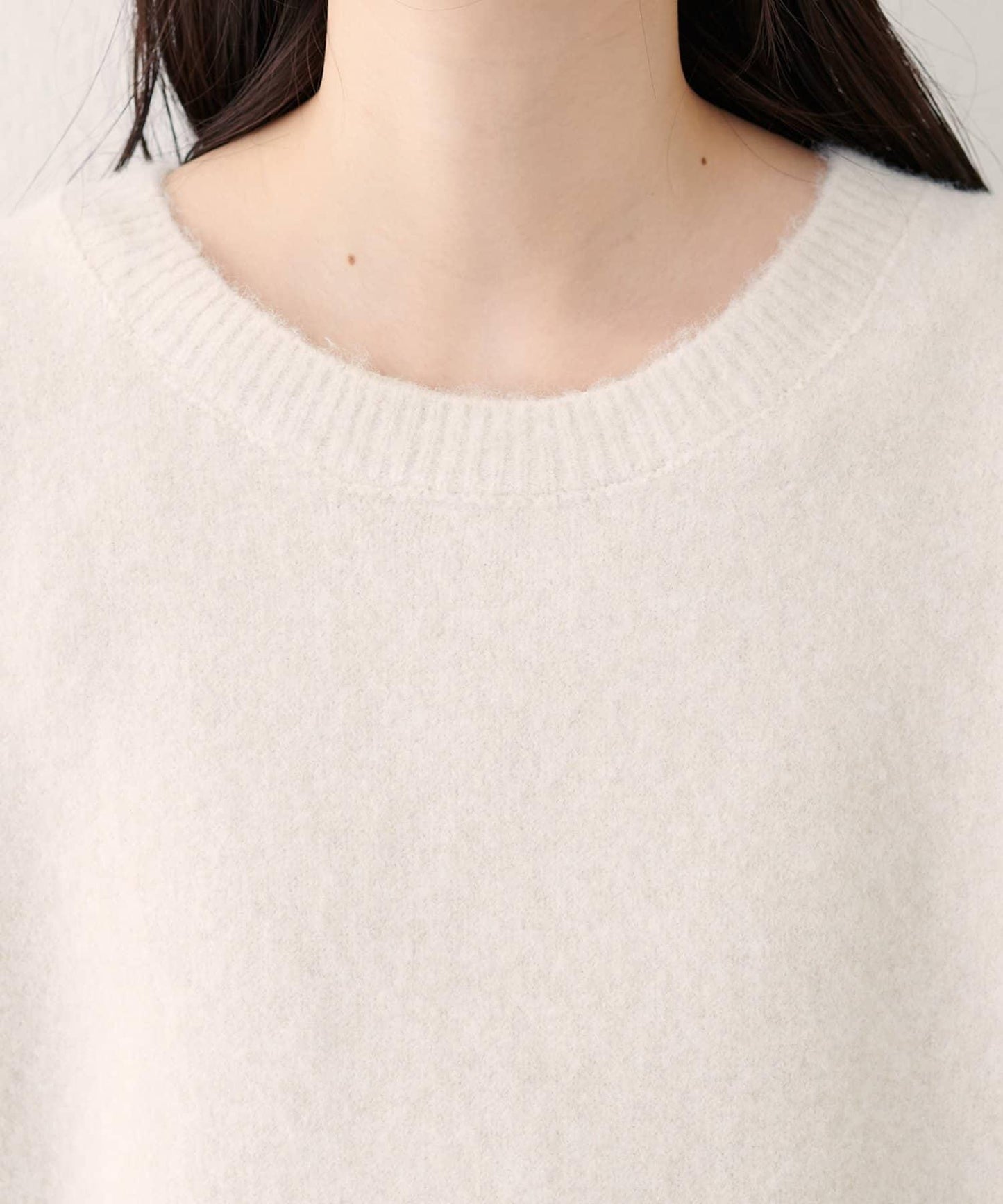 圓領針織套頭衫