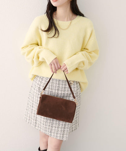 圓領針織套頭衫