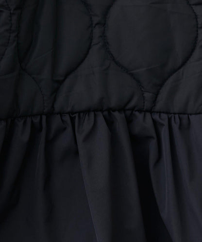 菱格絎縫荷葉邊短外套