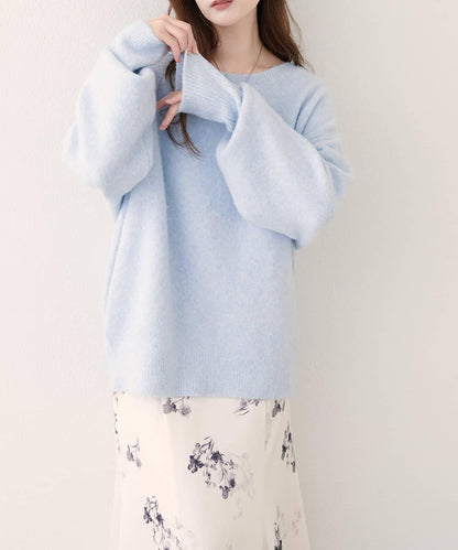 圓領針織套頭衫