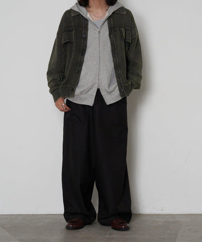 復古風針織夾克