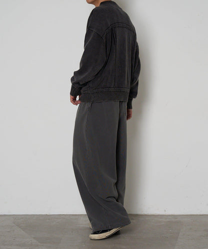 復古風針織夾克