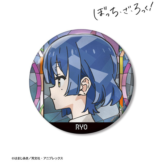 《孤獨搖滾!》山田涼Aure Glass 100mm徽章 ver.B
