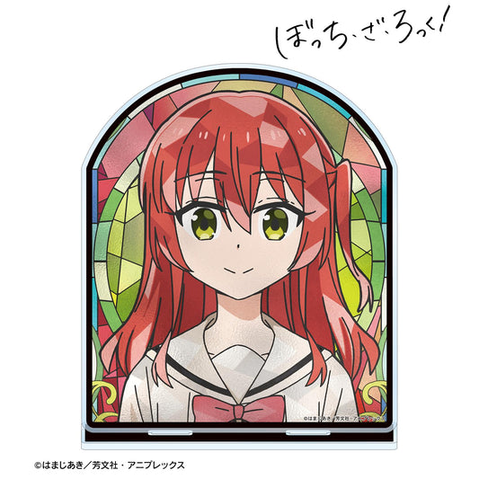 《孤獨搖滾!》喜多鬱代 Aure Glass 大號亞克力立牌 ver.A